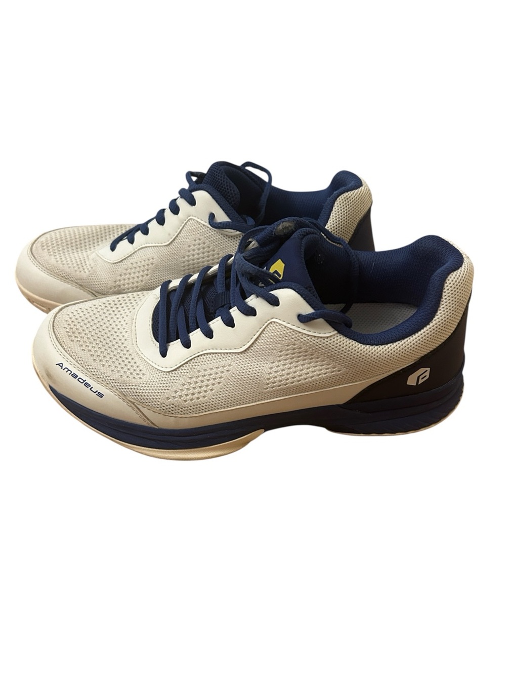 FitVille Wide Pickleball Shoes Tennis Shoes All Court Racquetball Size Men 10W
